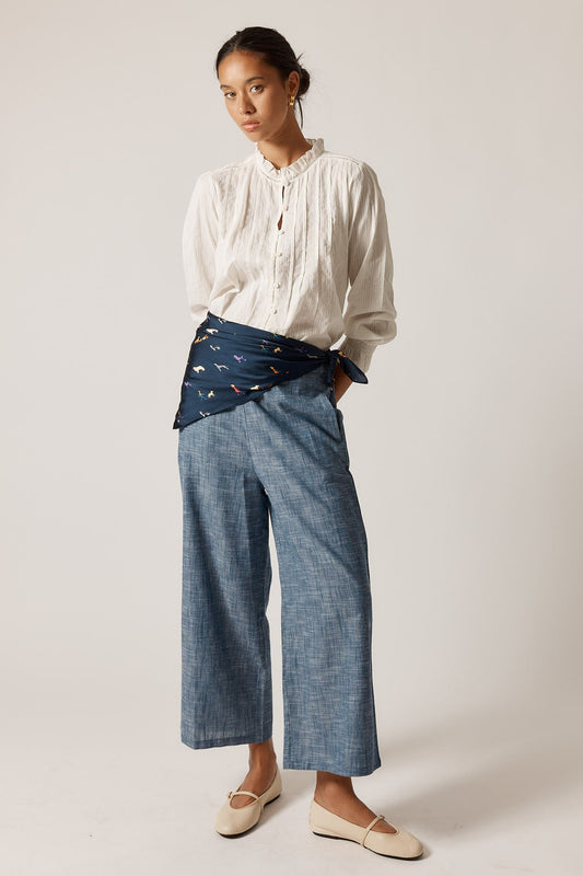 Rubyyaya Puppy Love Scarf (Navy)