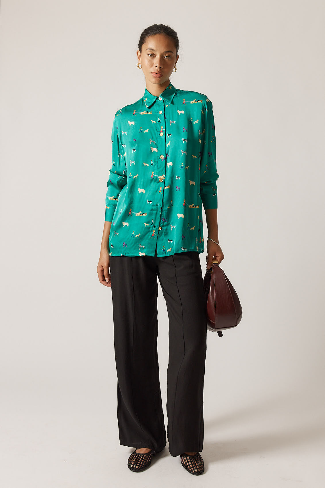Rubyyaya Puppy Love Shirt (Emerald)