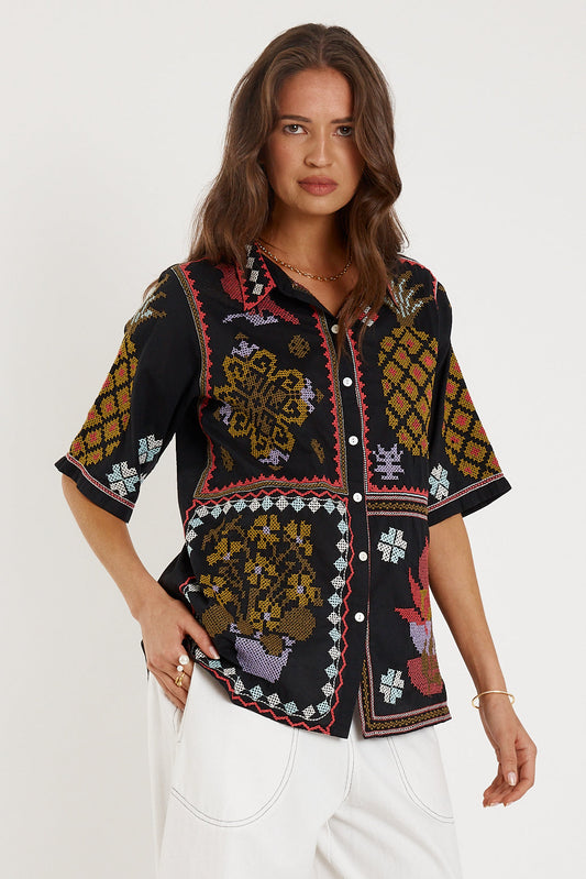 Rubyyaya Sanchez Shirt (Black)