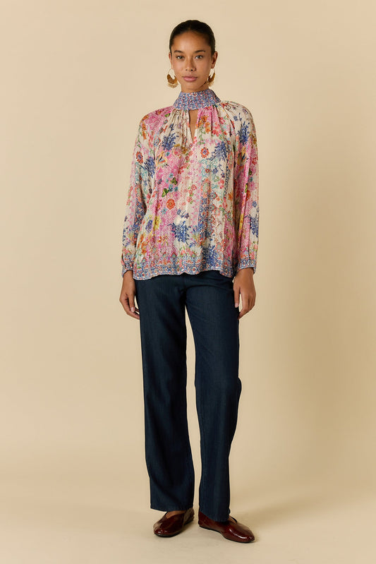 PRE SALE | Rubyyaya Songbird Shirt (White)