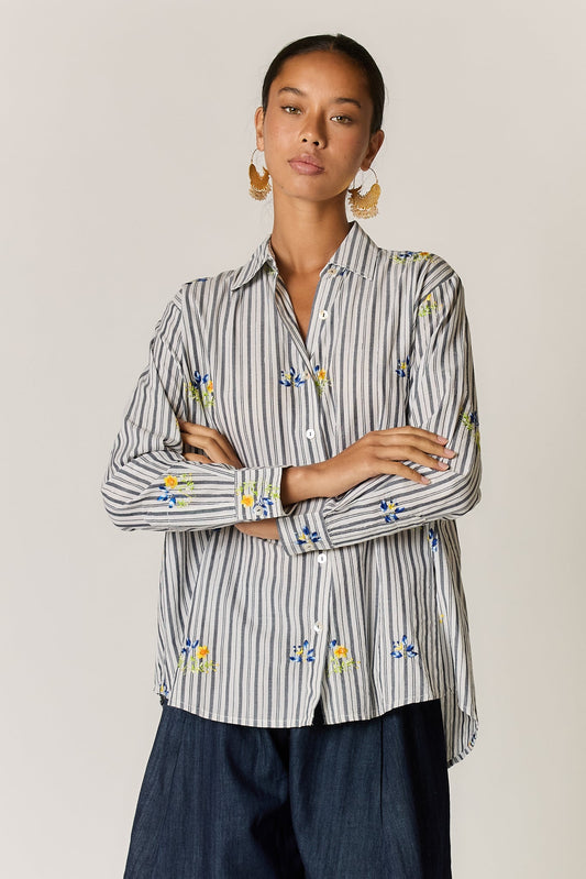 Rubyyaya St Tropez Shirt (Stripe)
