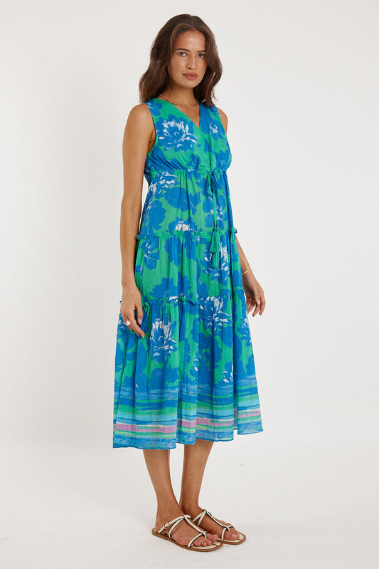 Rubyyaya Sunrise Midi (Blue)