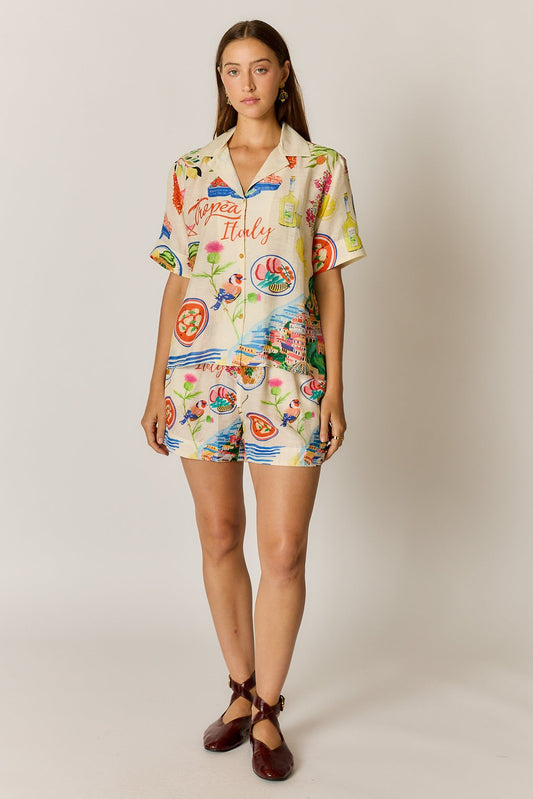 Rubyyaya Tropea Shirt (Print)