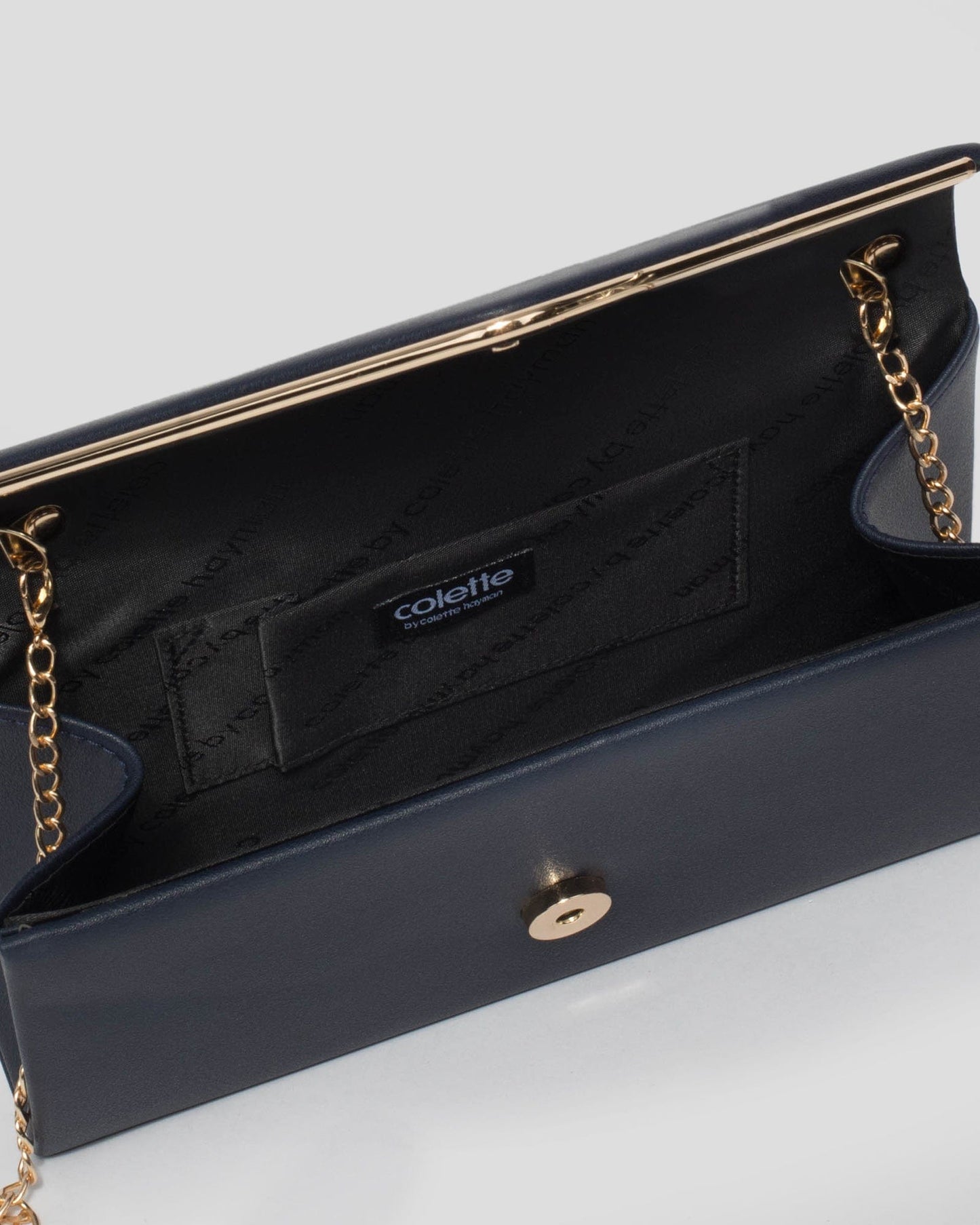 Colette by Colette Hayman Navy Sammie Clutch Bag (Blue)