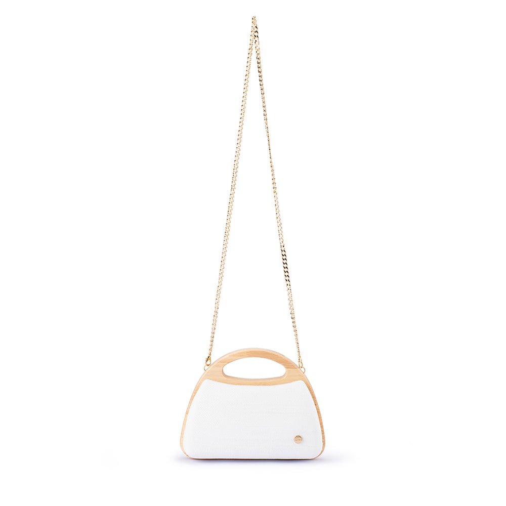 Olga Berg SARAH Grab Bag (White)