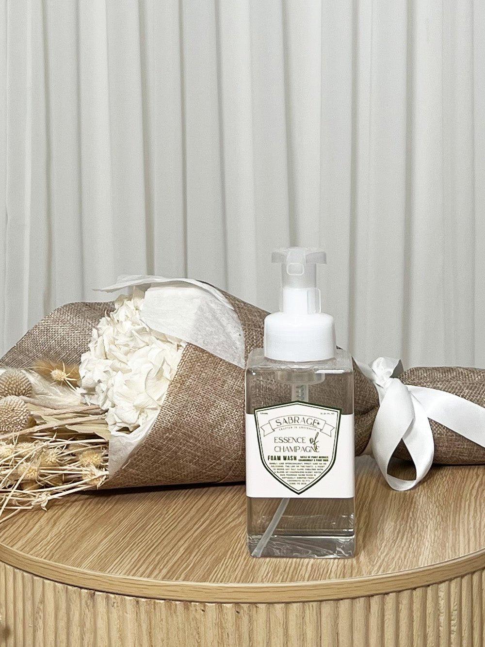 Image of Accessories. Product name - Sarbage Foaming Hand Wash Essence Of Champagne in Cream colour by brand - Cedargris