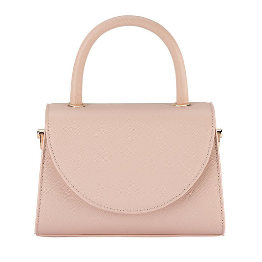 Olga Berg SASHA Top Handle Bag (Blush)