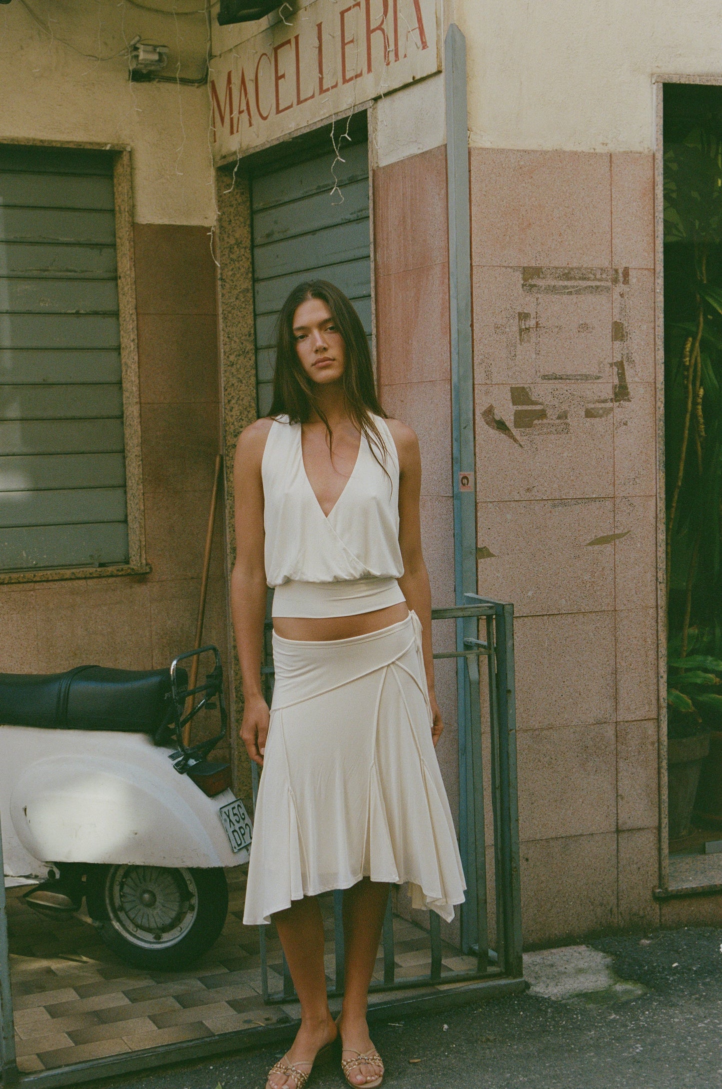 Sharni Skirt (Off White)