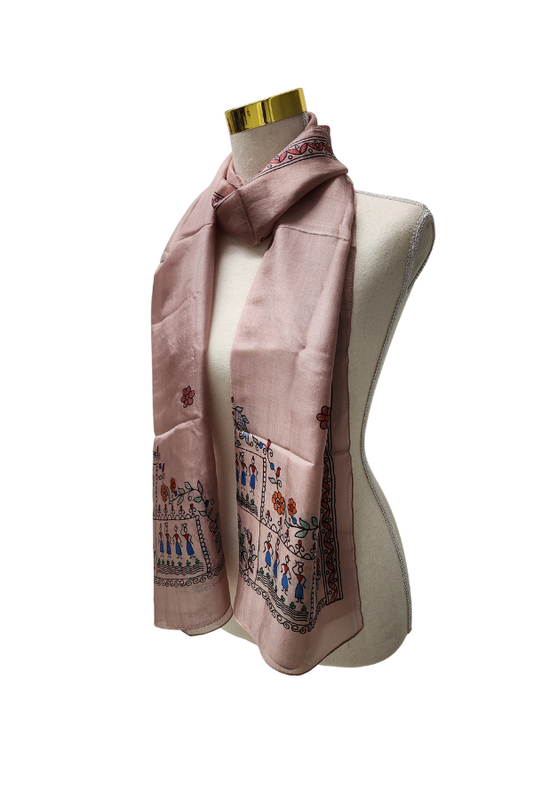 Kabana Silk Scarf (Pink)