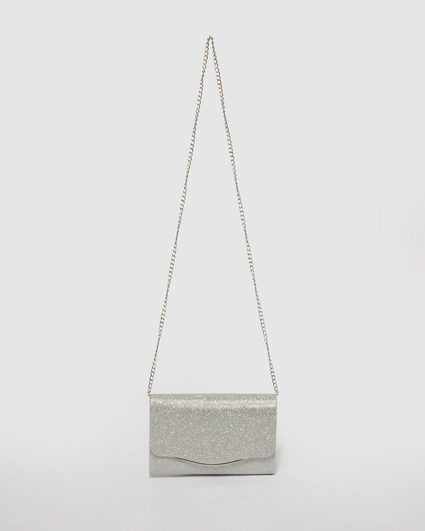 Colette by Colette Hayman Adele Evening Clutch Bag (Silver)