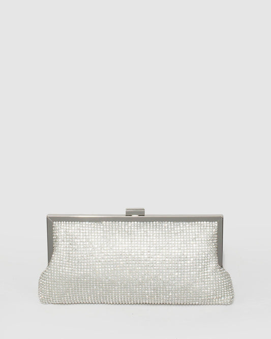 Colette Arya Clutch Bag (Silver)
