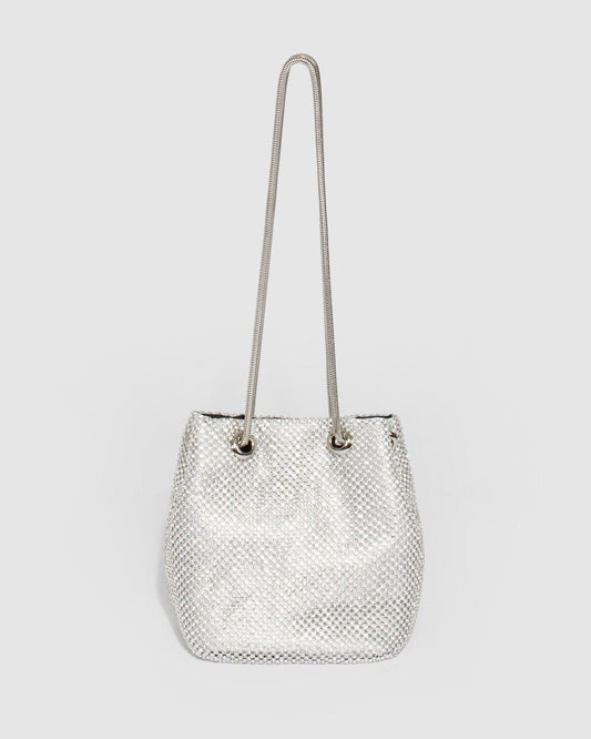 Colette Destiny Pouch Bag (Silver)