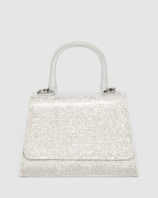 Colette Lilith Crystal Bag (Silver)