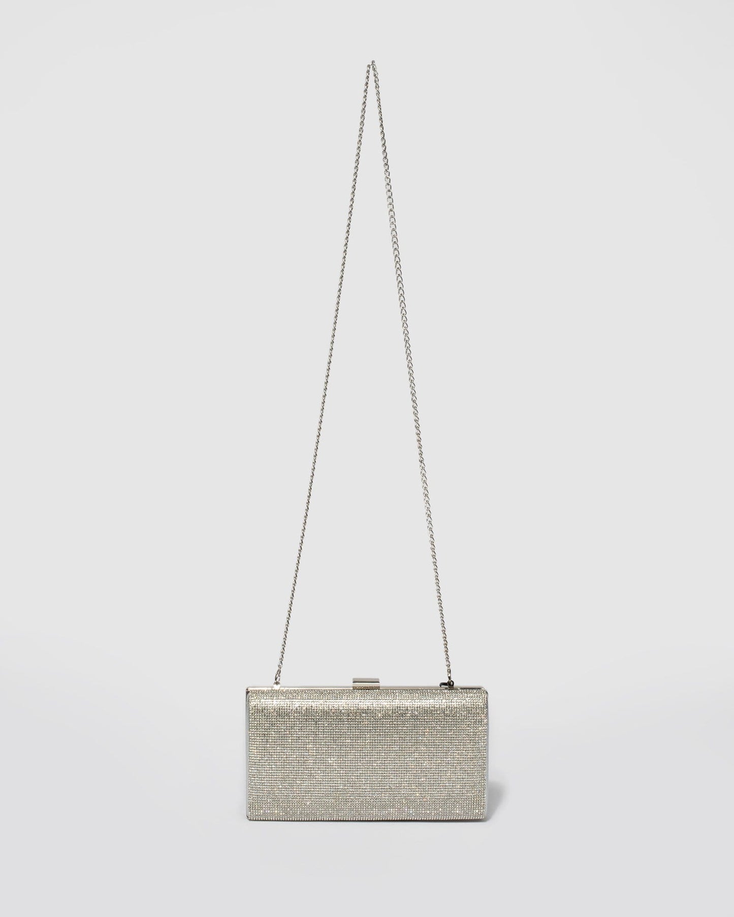 Colette by Colette Hayman Margot Hardcase Clutch Bag (Silver)