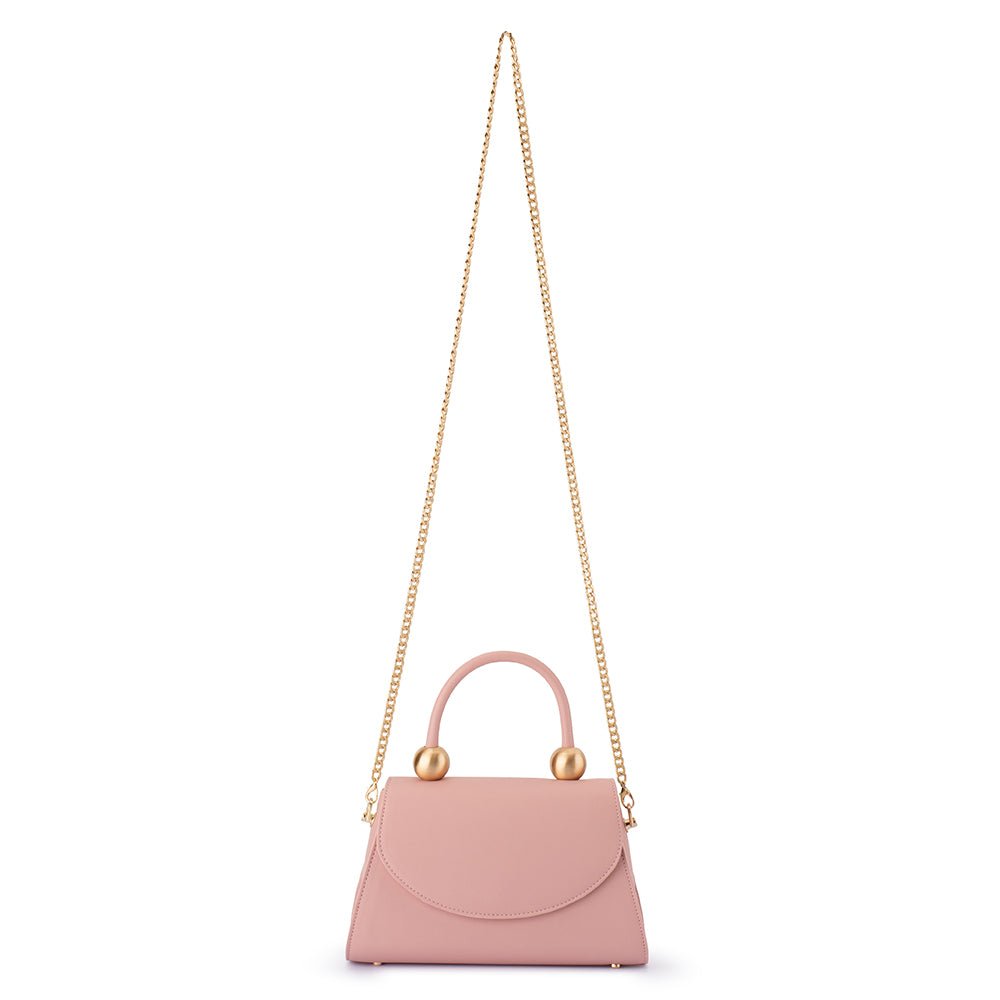 Olga Berg SIREN Top Handle Bag (Blush)