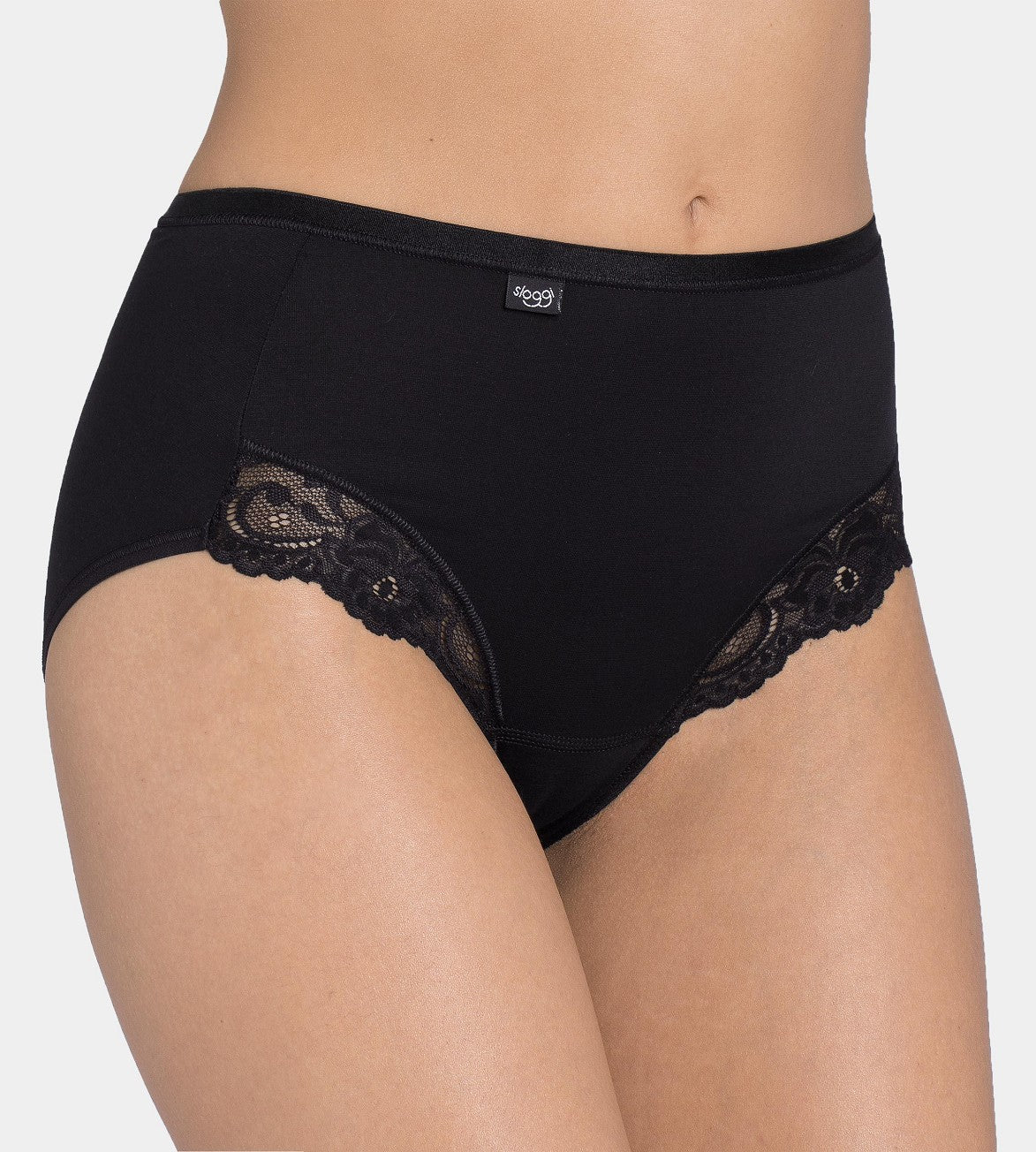 Triumph Sloggi Romance Maxi Brief (Black)