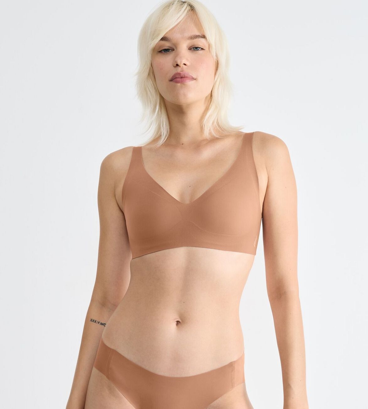 Image of Bras. Productname: Triumph Sloggi Zero Feel 2.0 Soft Bra in Nostalgic Brown colour by brand - Triumph