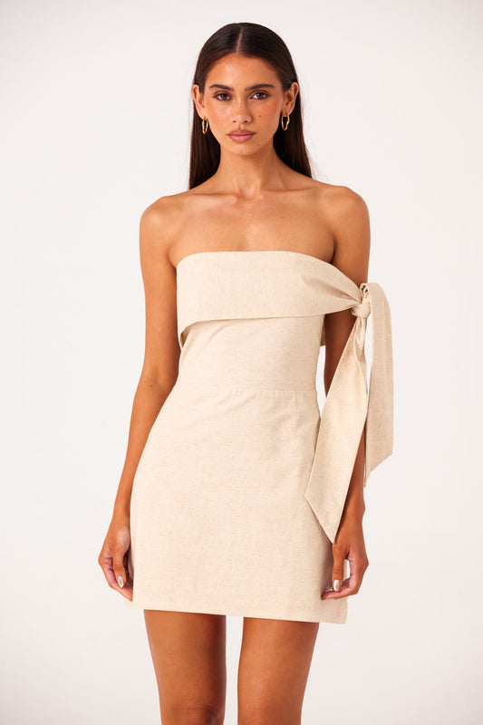 SNDYS JAYMIE MINI DRESS (Natural)