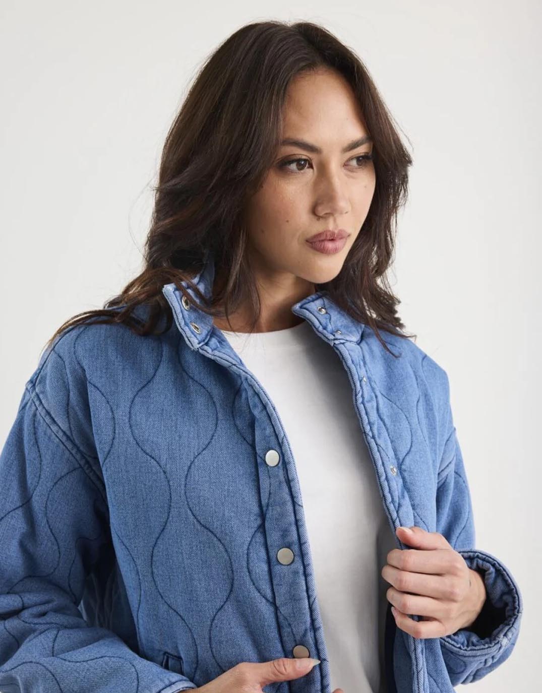 Stories Be Told Apex Jacket (Storm Blue)