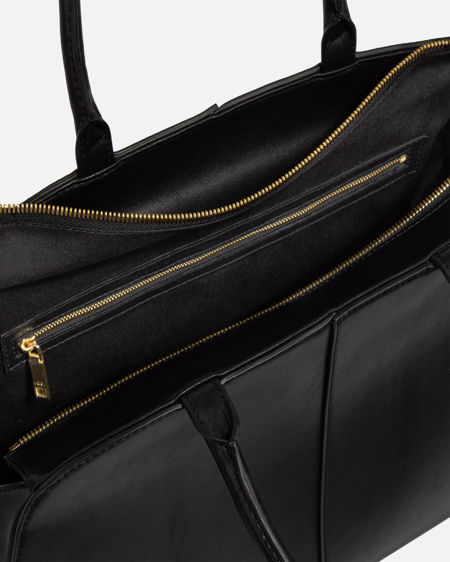 The Daily Edited Mila Work Tote Bag (Black)