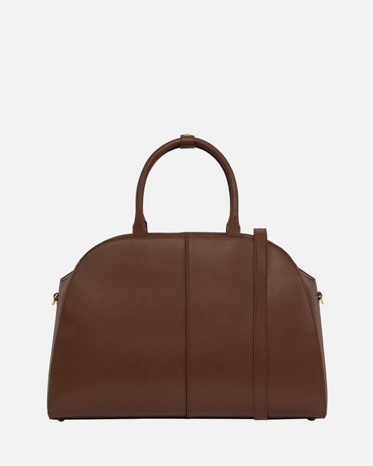 The Daily Edited Mila Work Tote Bag (Cocoa)