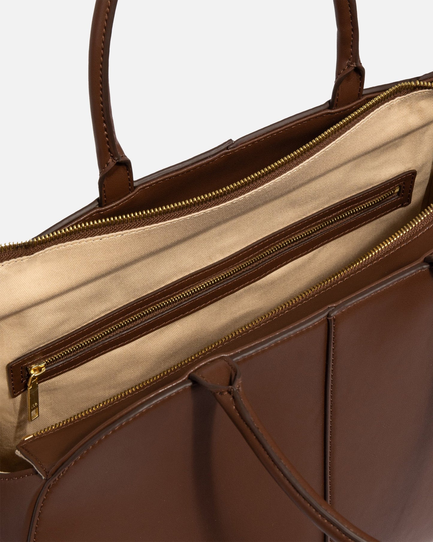 The Daily Edited Mila Work Tote Bag (Cocoa)