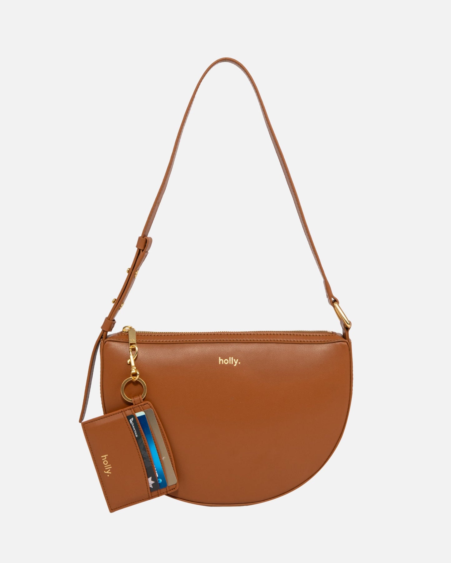 The Daily Edited Timeless CC Sleeve Keyring (Tan)
