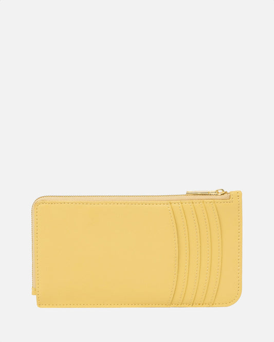 The Daily Edited Timeless Long Zip Wallet Dark (Sand)
