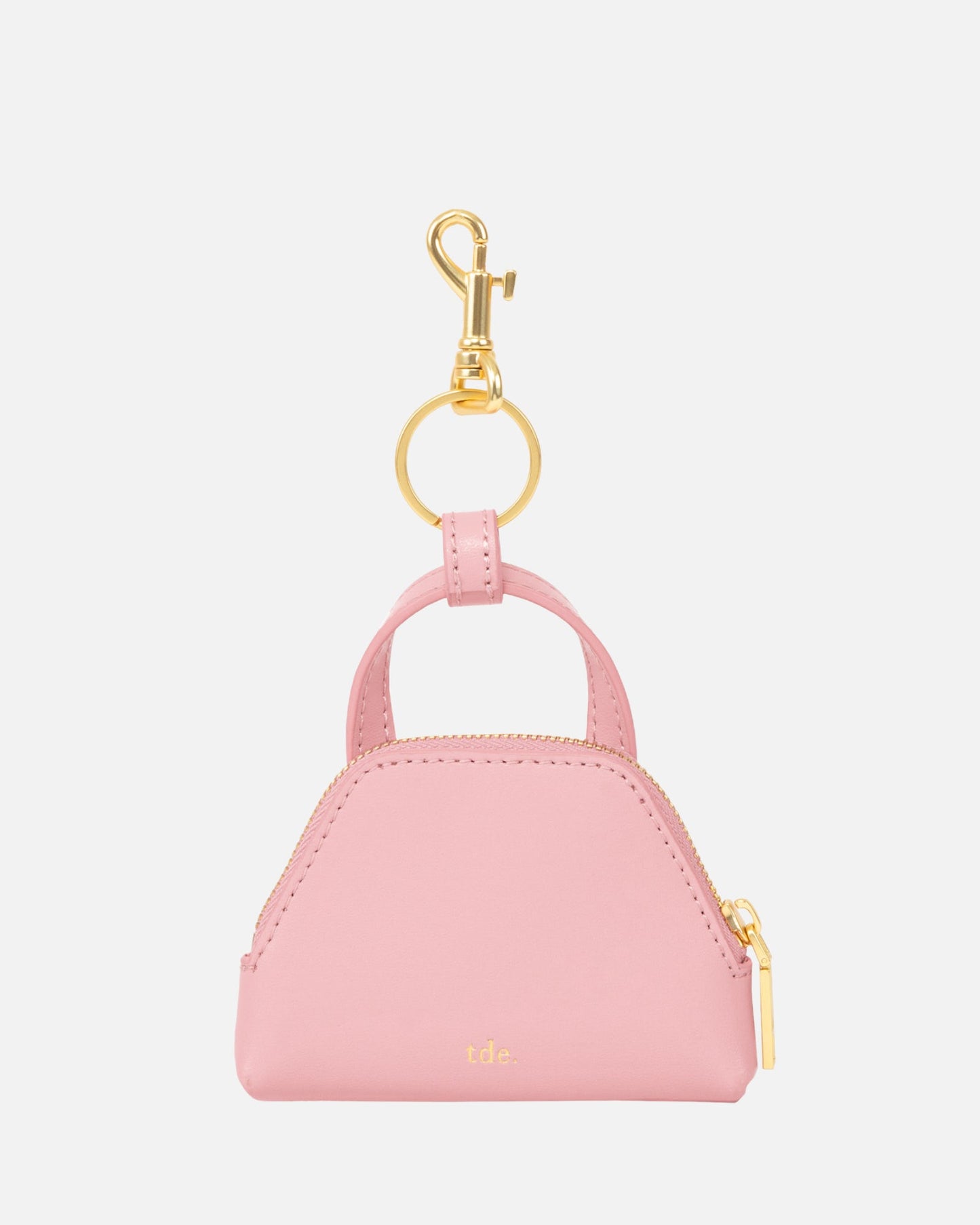 The Daily Edited Elsa Micro Bag Keyring (Peony)