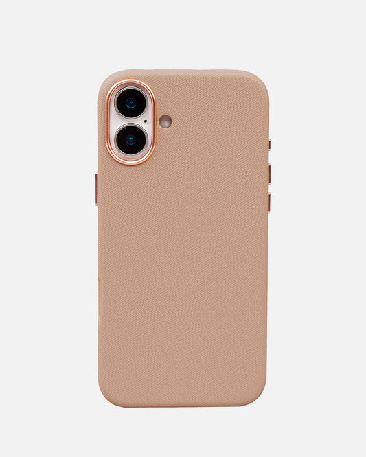 The Daily Edited iPhone 16 Plus Case Peach (Blush)