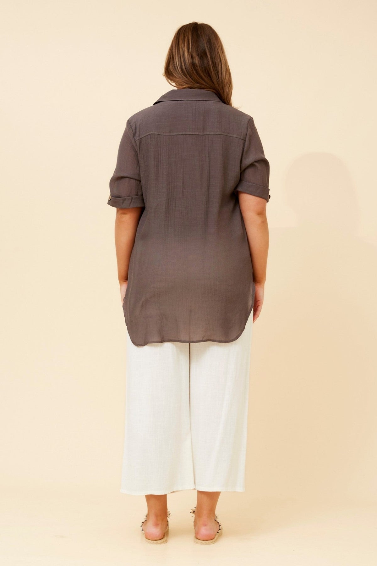 Caroline Morgan Australia IRINI SOLID TOP (Walnut)