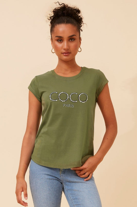 COCO GRAPHIC TEE (Black)