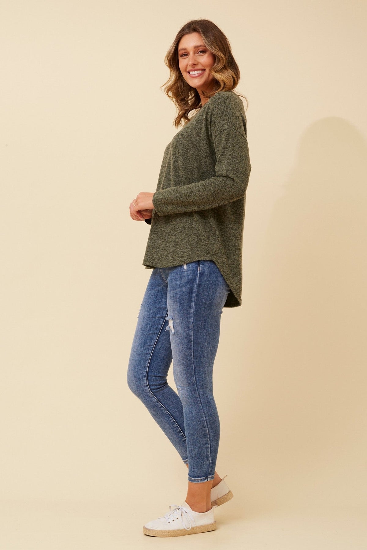 EVA SOLID TOP (Khaki)