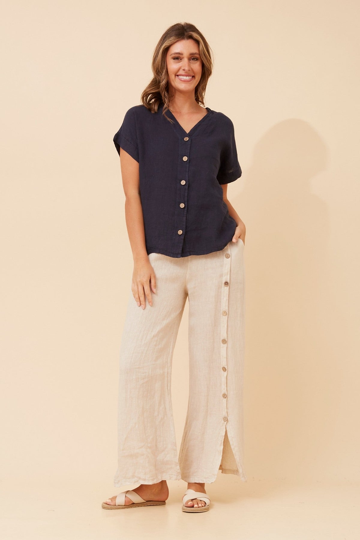 SIMONETTA SOLID TOP (Blu Scuvo)