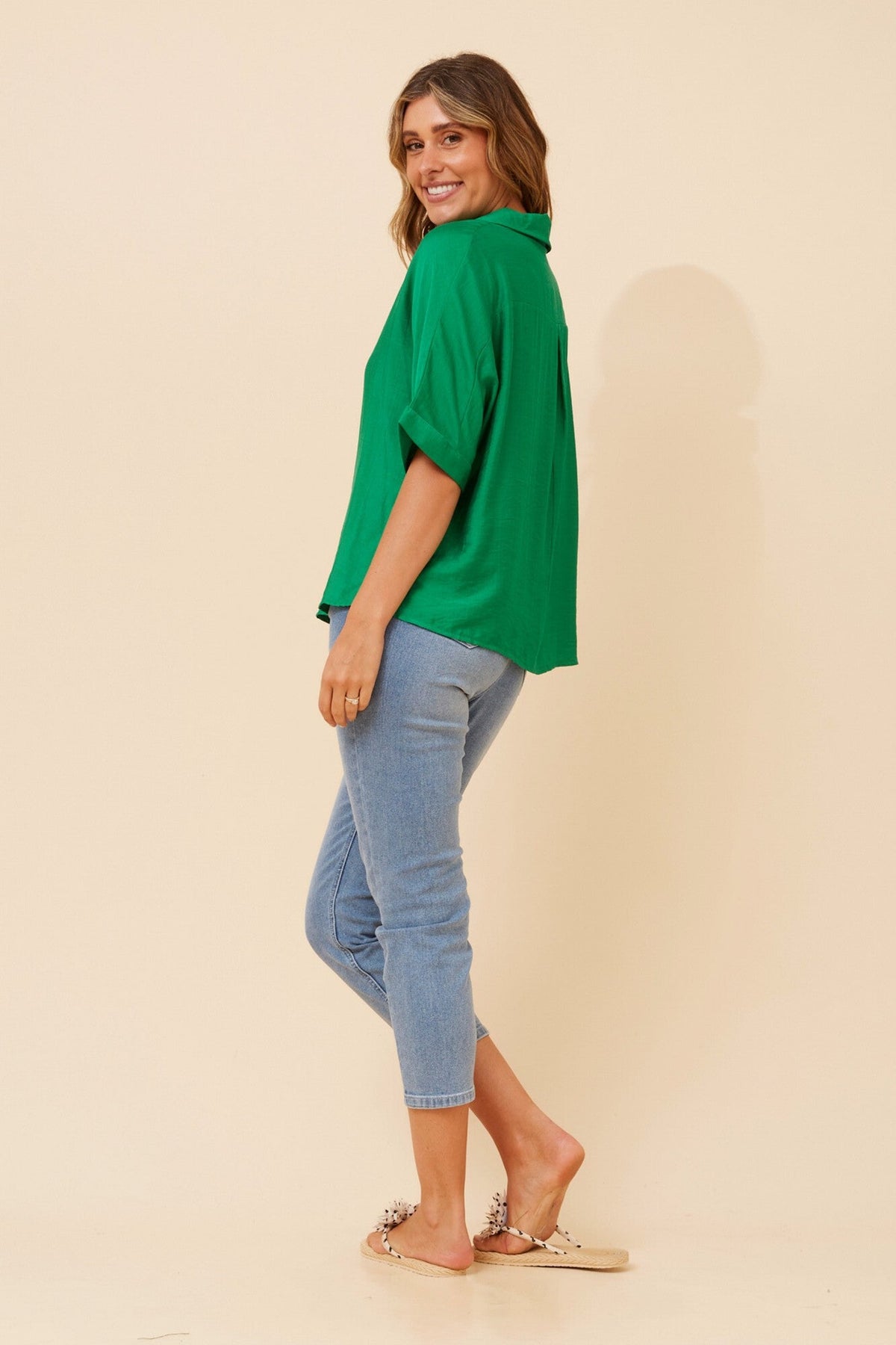 ZENAIDA SOLID TOP (Jade)