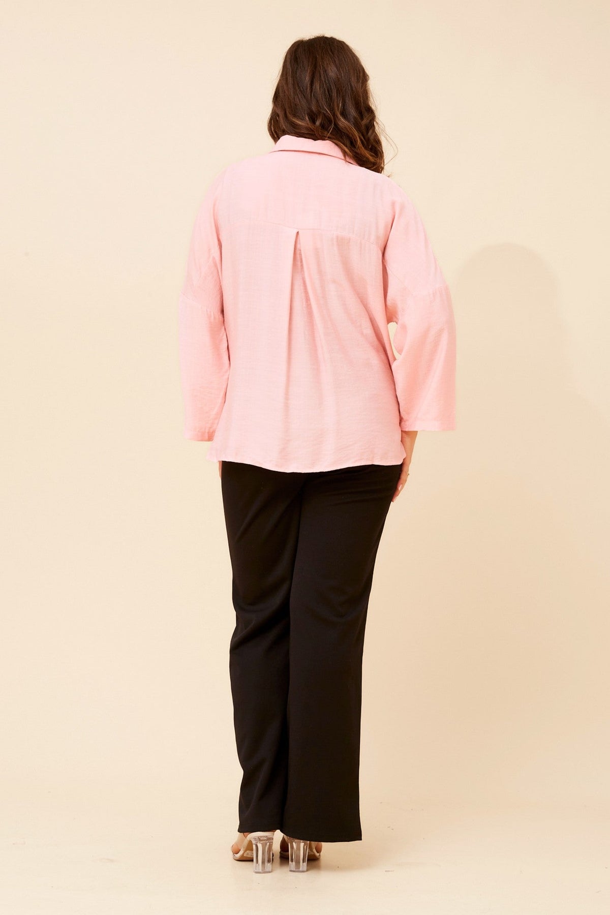 Caroline Morgan Australia ENGELA SOLID SHIRT (Pink)