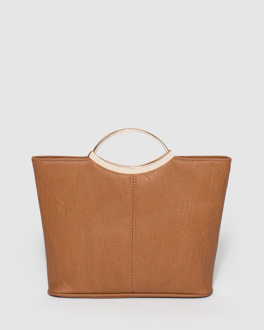 Colette Tan Jessie Clutch Bag (Brown)