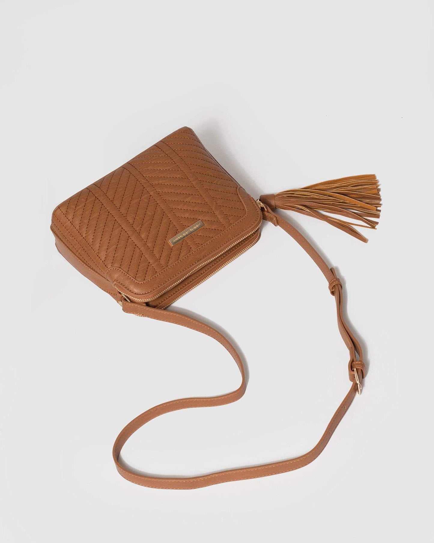Colette by Colette Hayman Joanna Crossbody Bag (Tan)