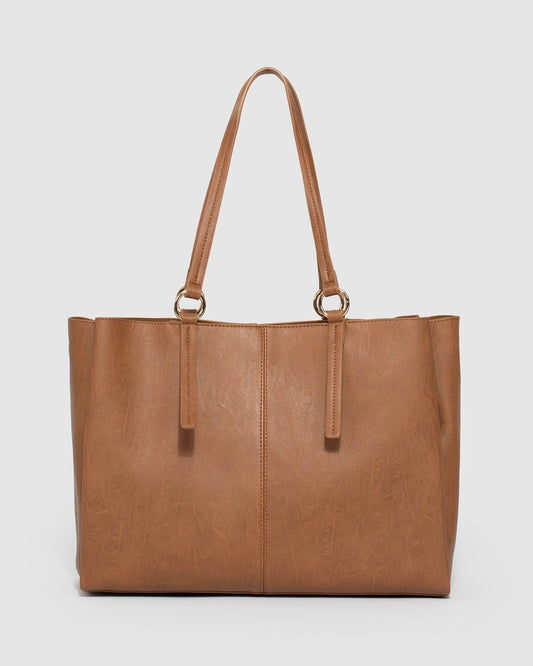 Colette Stacey Ring Tote Bag (Tan)