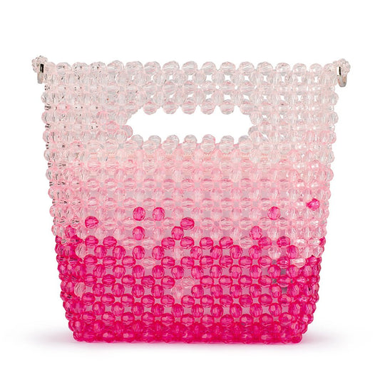Olga Berg TILDA Beaded Grab Bag (Pink)