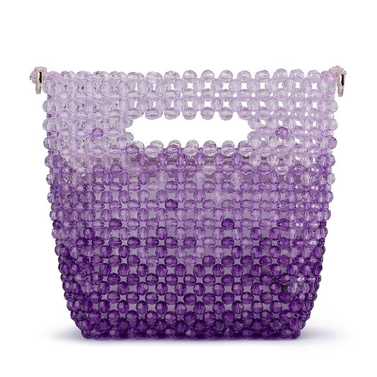 Olga Berg TILDA Beaded Grab Bag (Lilac)