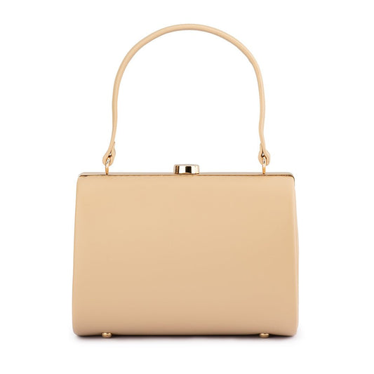 Olga Berg TONIA Top Handle Bag (Natural)