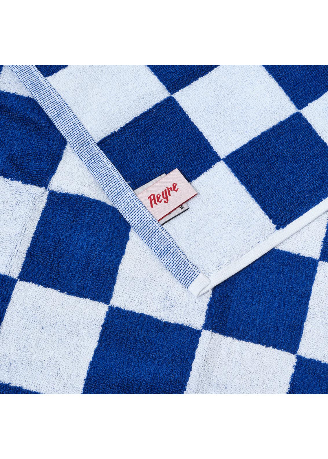 Blanca Studio TOWEL SET COBALT BIG CHECK (Blue)