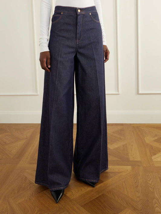 Max Mara Quatto Mid-rise Wide-leg Jeans