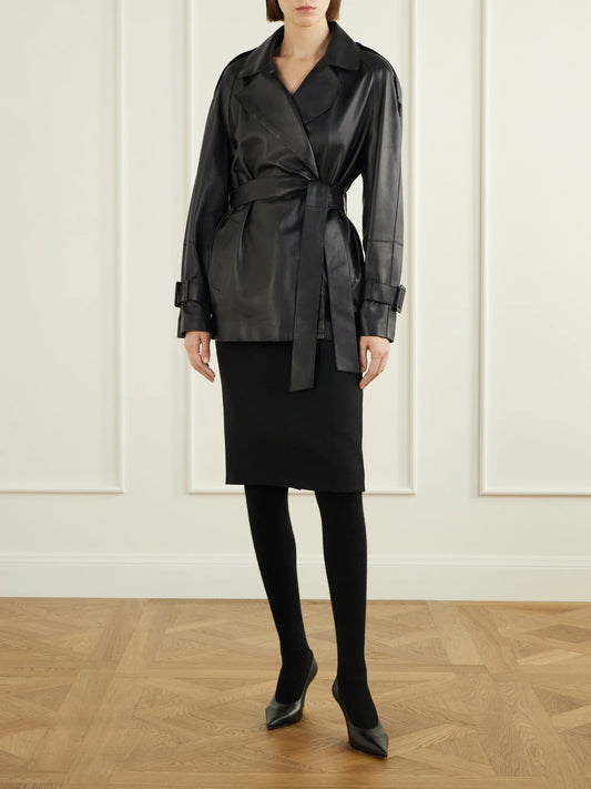 Nour Hammour Whit Wool And Cashmere-blend Tights