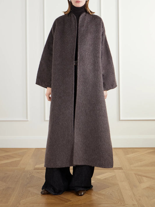 Max Mara Febo Camel-hair And Mohair-blend Coat