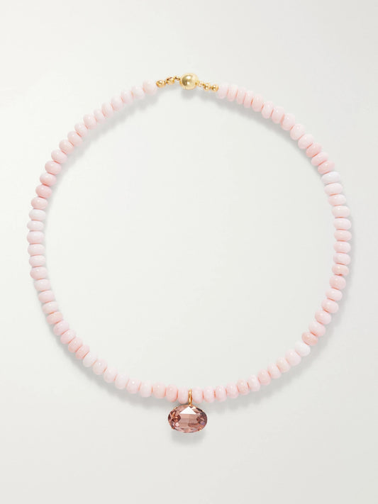 Sidonie Gold-tone Quartz Necklace