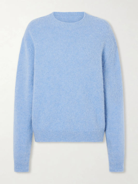 TOTEME Alpaca And Cotton-blend Sweater