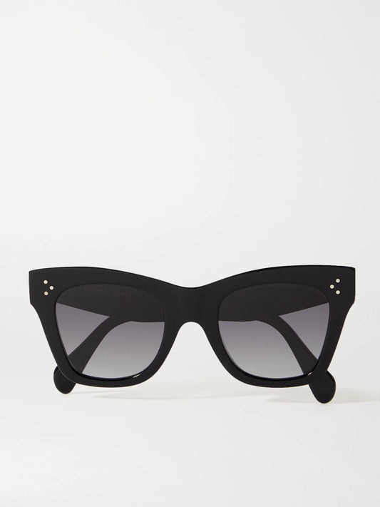 Oversized Cat-eye Acetate Sunglasses