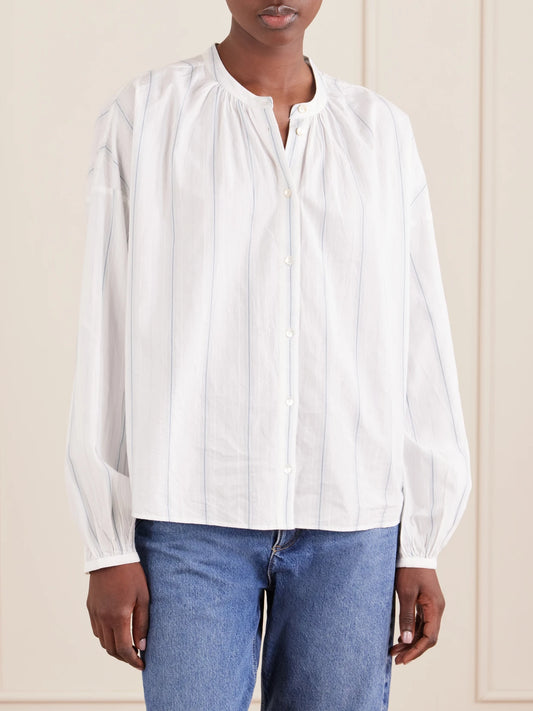 Cilla Striped Organic Cotton Shirt